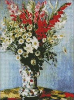 (image for) Bouquet of Gladiolas, Lilies and Daisies