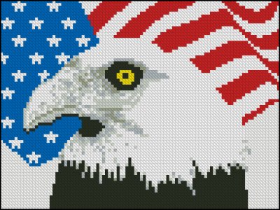 (image for) Eagle and Flag