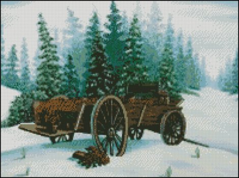 (image for) Wagon in Snow